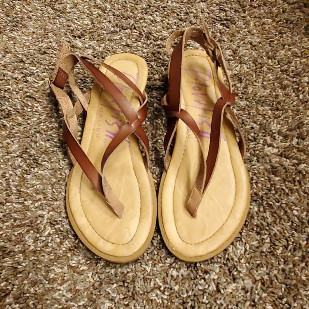 Blowfish brown sandals